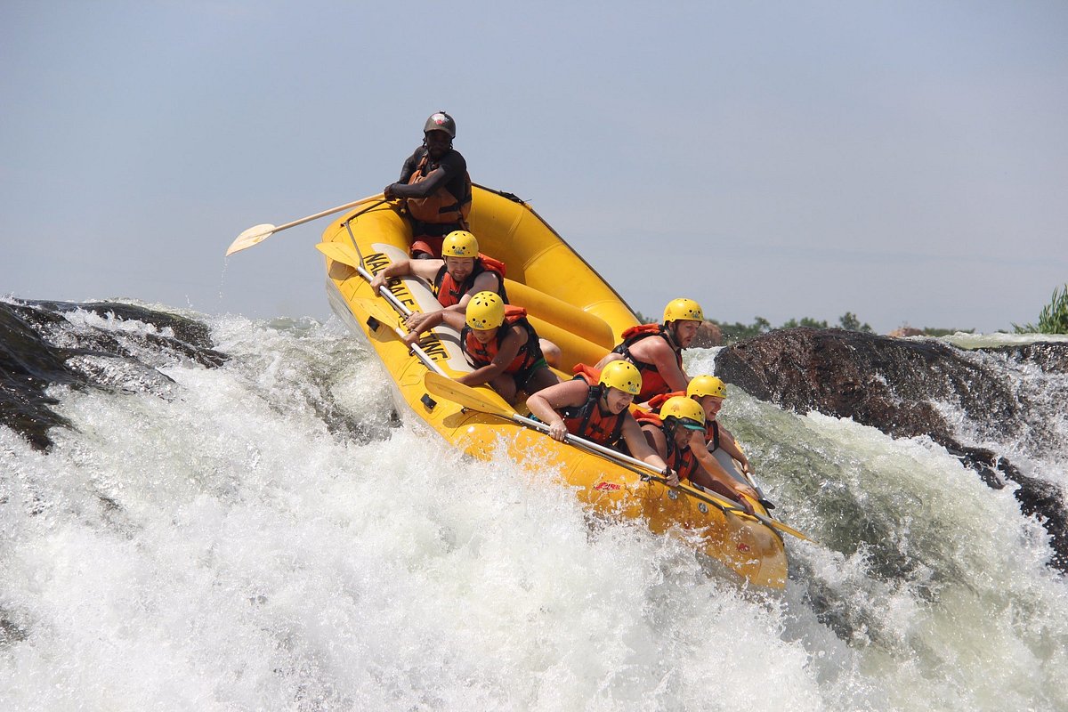 White water rafting in Jinja